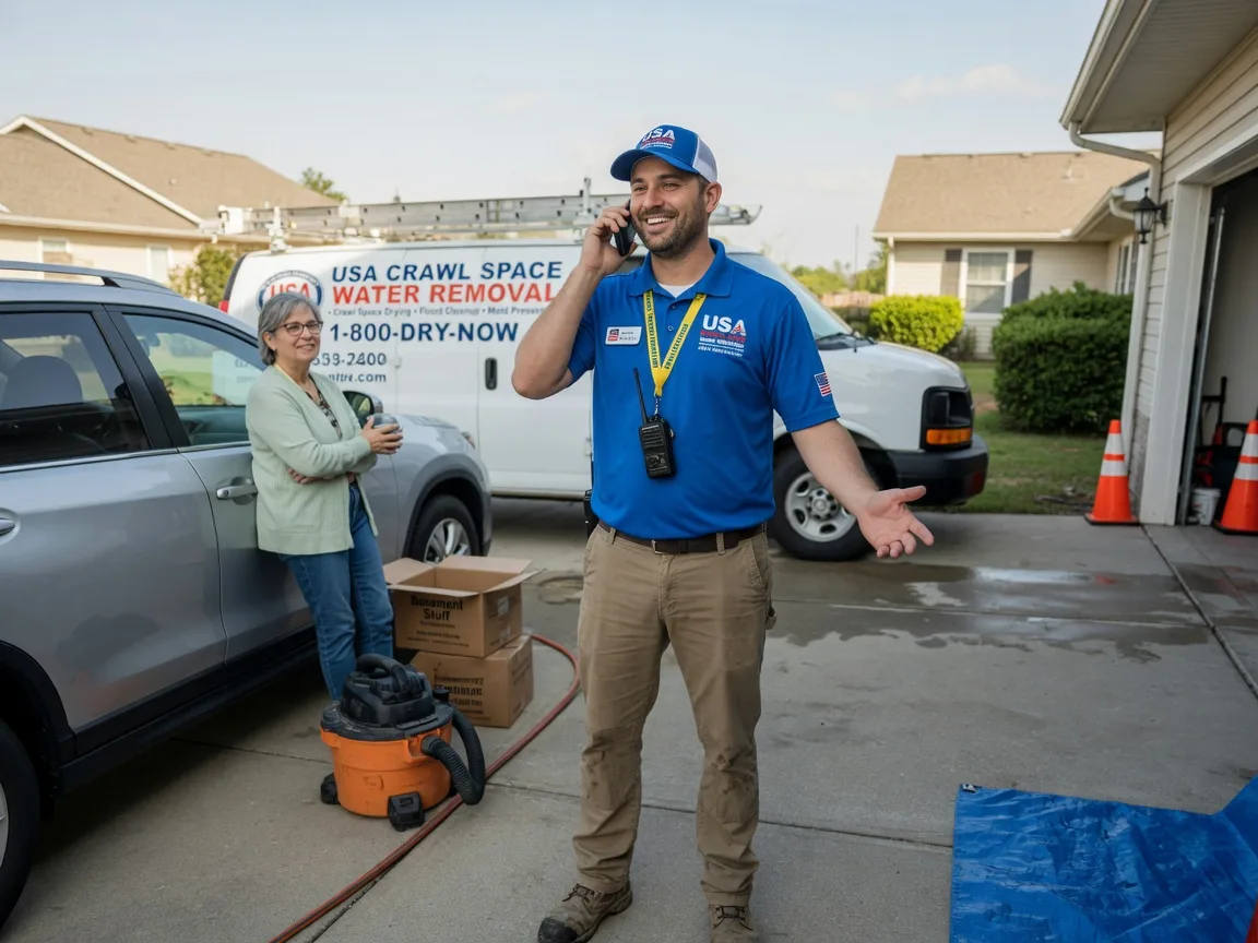 Crawl Space Water Removal Hillsboro, OH FAQs